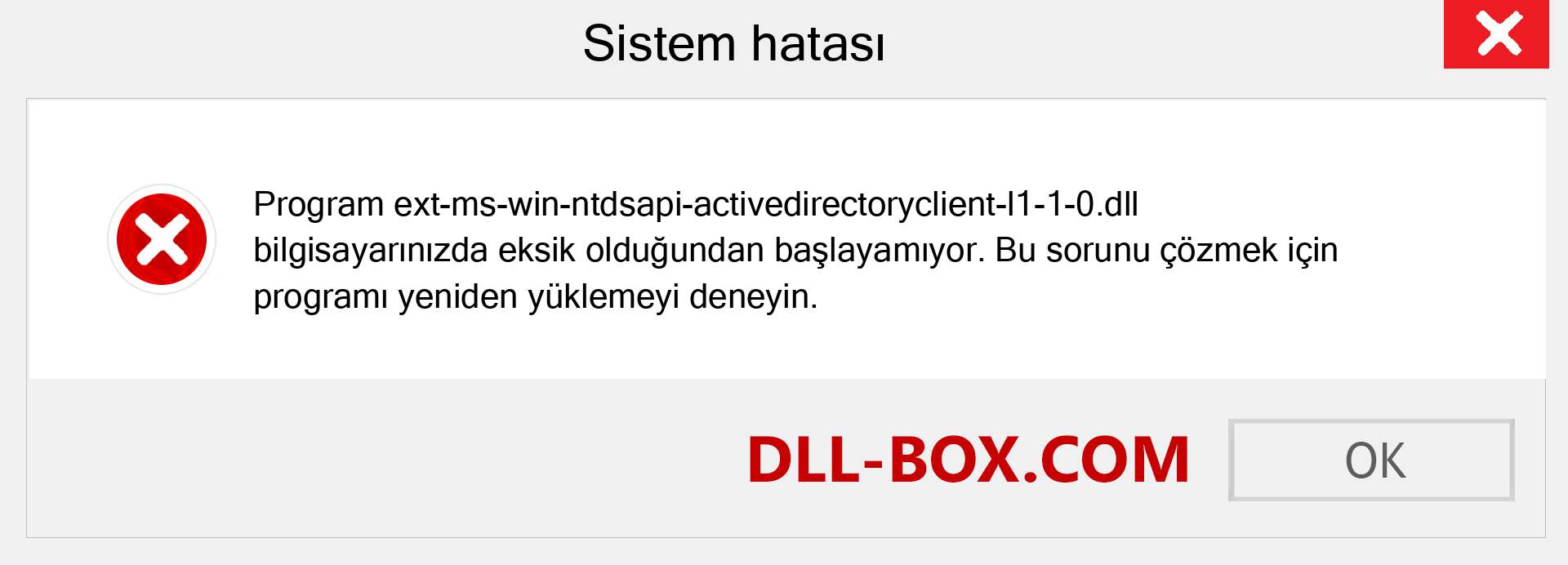 ext-ms-win-ntdsapi-activedirectoryclient-l1-1-0.dll dosyası eksik mi? Windows 7, 8, 10 için İndirin - Windows'ta ext-ms-win-ntdsapi-activedirectoryclient-l1-1-0 dll Eksik Hatasını Düzeltin, fotoğraflar, resimler